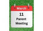 Parent Meeting 3-11